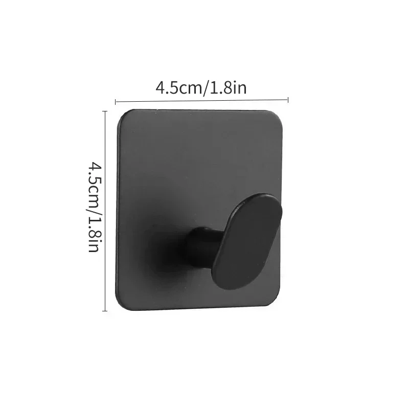Square Bottom Thumb Style Hook in Stainless Steel - Bridgesea Hardware