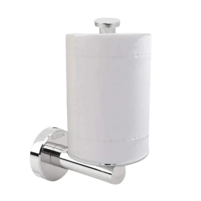 Vertical Toilet Paper Holder in Stainless Steel - Bridgesea Hardware