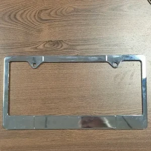 HXCM013 Custom Precision CNC Machining Parts License Plate Frame - Bridgesea Hardware